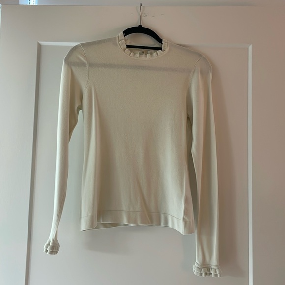 Cream sweater Etcetera size XS - Picture 1 of 2
